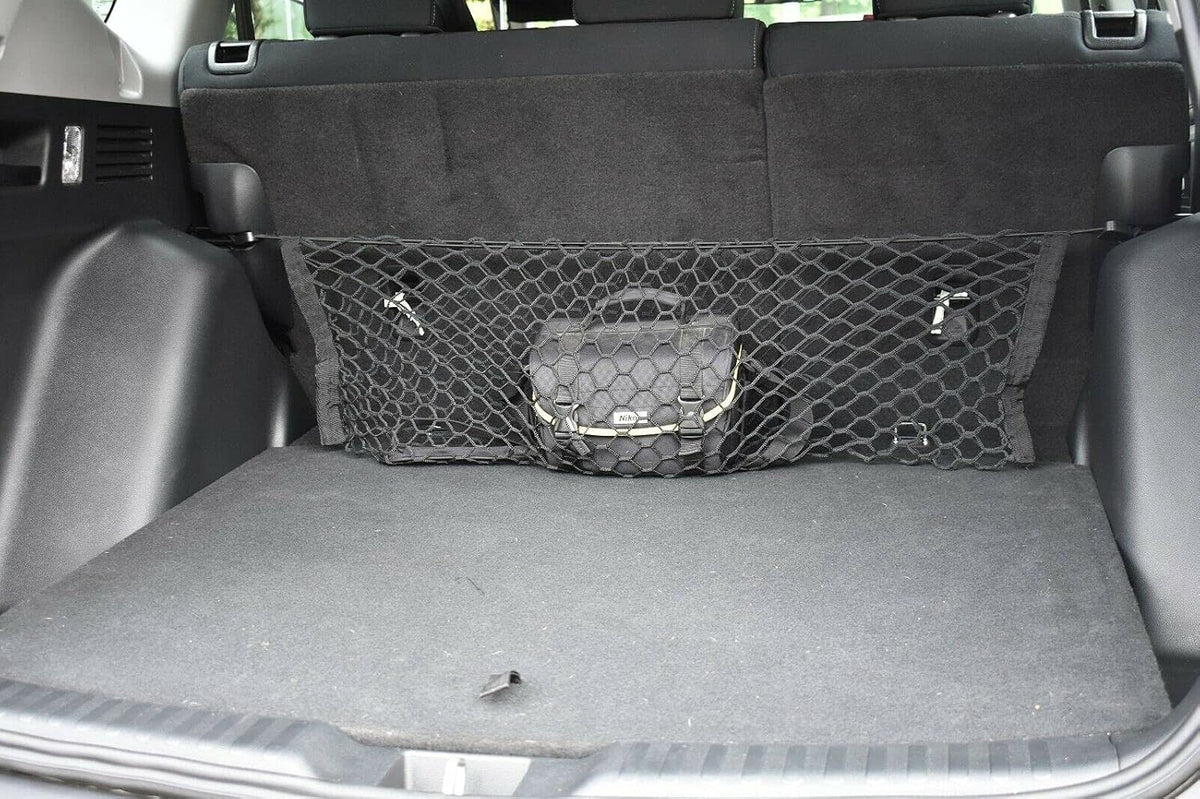 Trunk Rear Seats Organizer Cargo Net for Honda CR-V 2017-2022 - Envelope Style Cargo Net for SUV - Premium Mesh Car Trunk Organizer Vehicle Carrier Storage–Compatible with CR-V