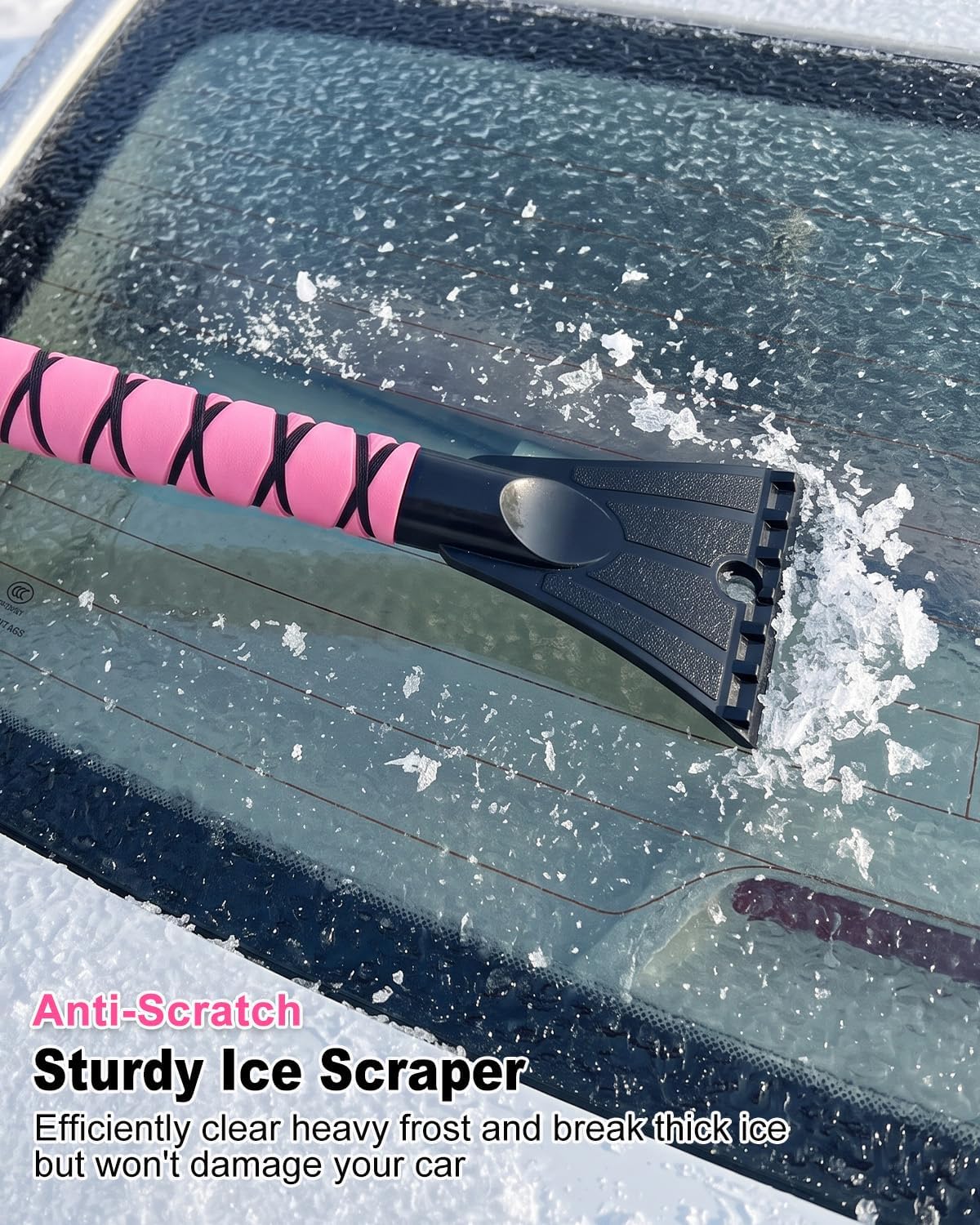 Snow Brush and Ice Scraper for Car Scratch-Resistant Snow Scraper