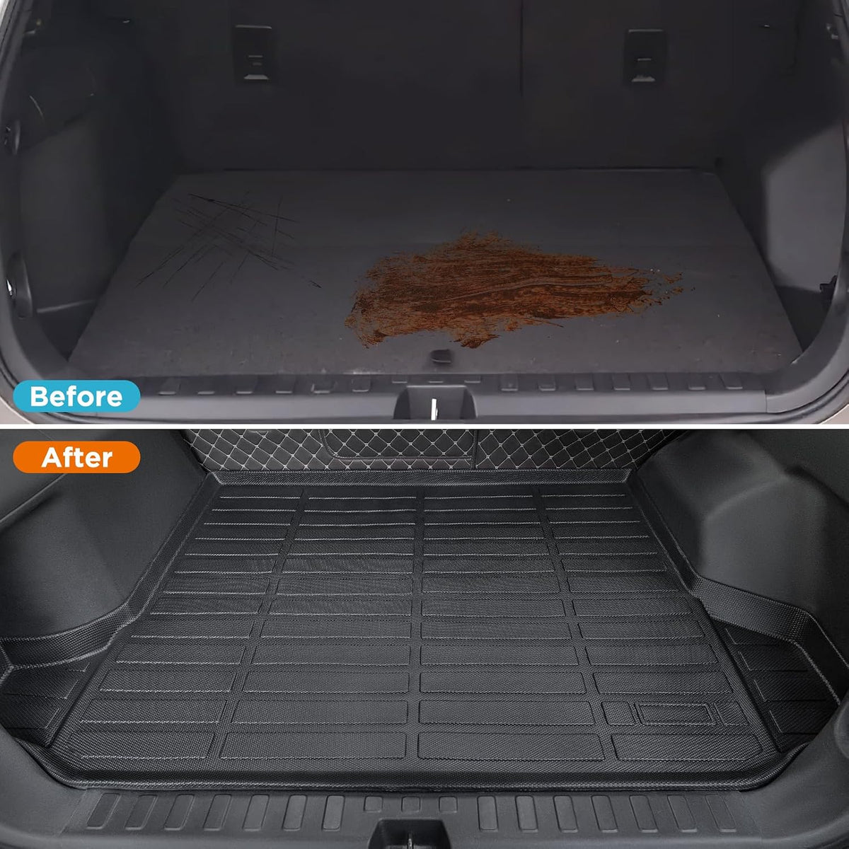 Floor Mats & Cargo Liner for Chevy Equinox & for GMC Terrain 2018-2024