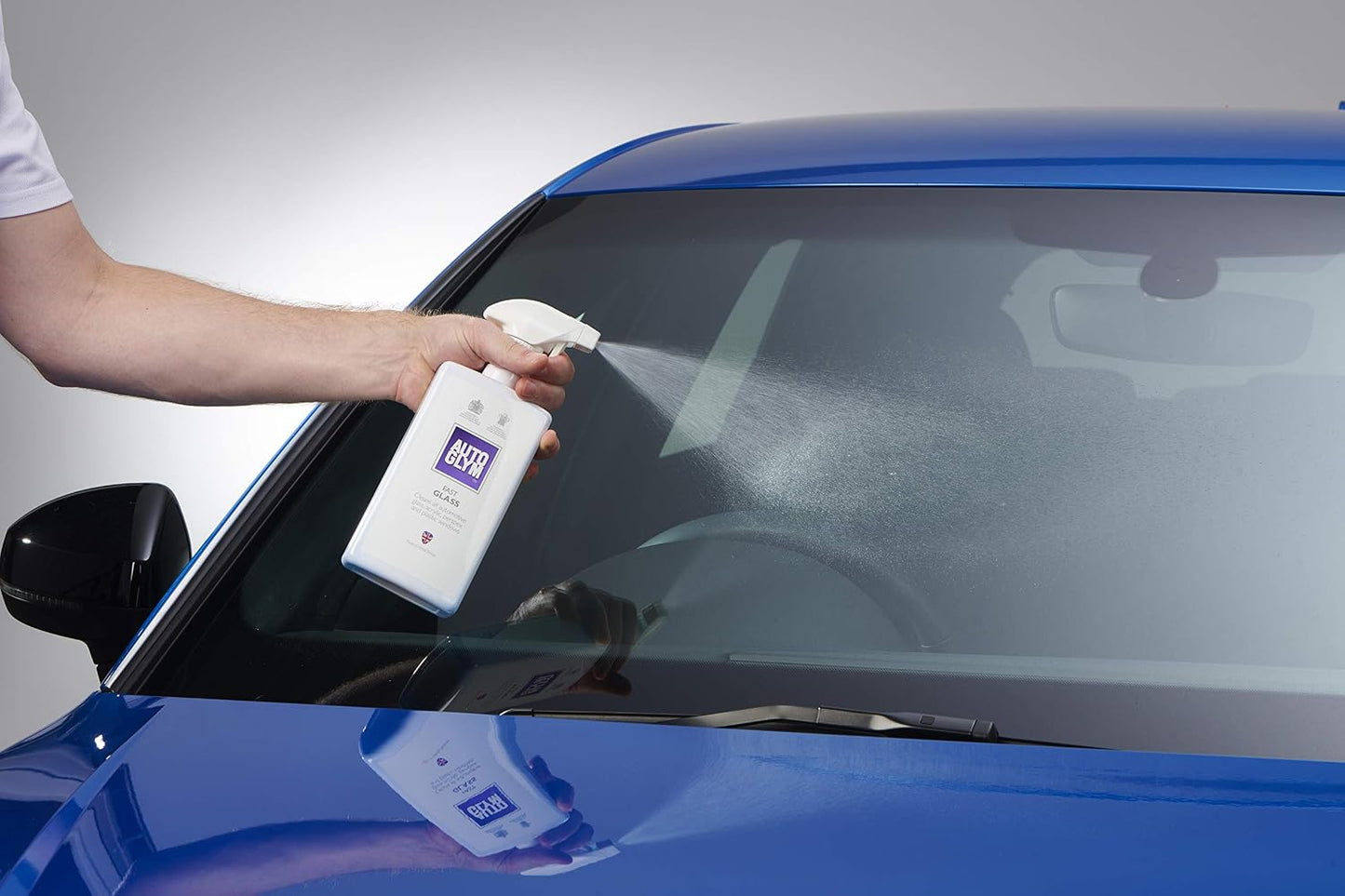 Autoglym Fast Glass, 500ml - Streak Free Car Cleaner for Windscreen, Windshield, Window Cleaning, Mirrors and More