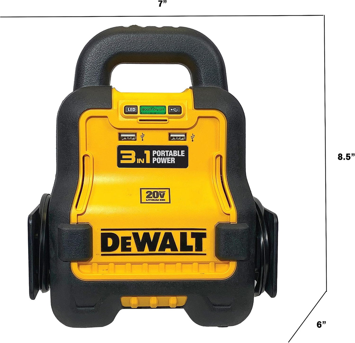 DEWALT DXAE20VBB Portable Battery Booster for Cars