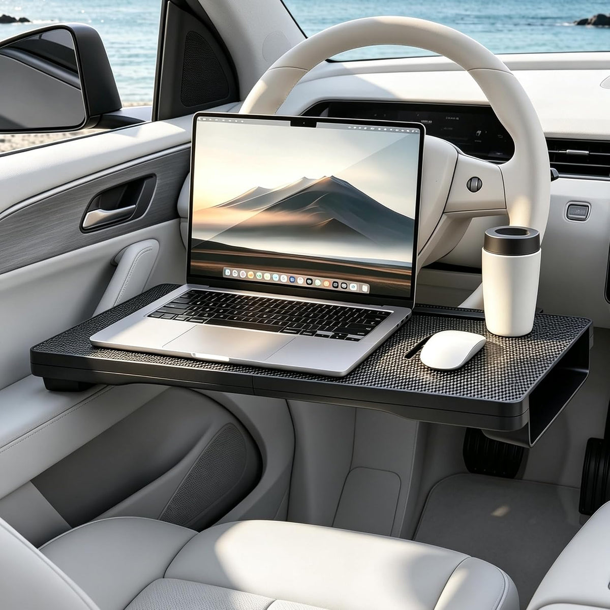 Steering Wheel Desk Tray for Laptop Car Table