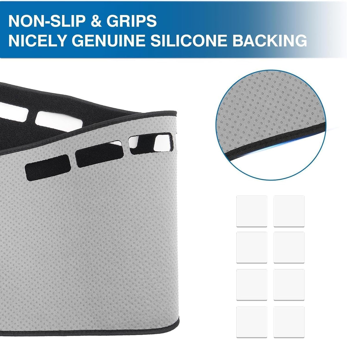 KUST Black Dash Cover for Subaru Outback 2020 2021 2022 2023 2024 2025 Left Hand Driving Dashboard Cover Polyester Dash Mat Non-Slip Interior Accessories for Subaru Outback No Glare