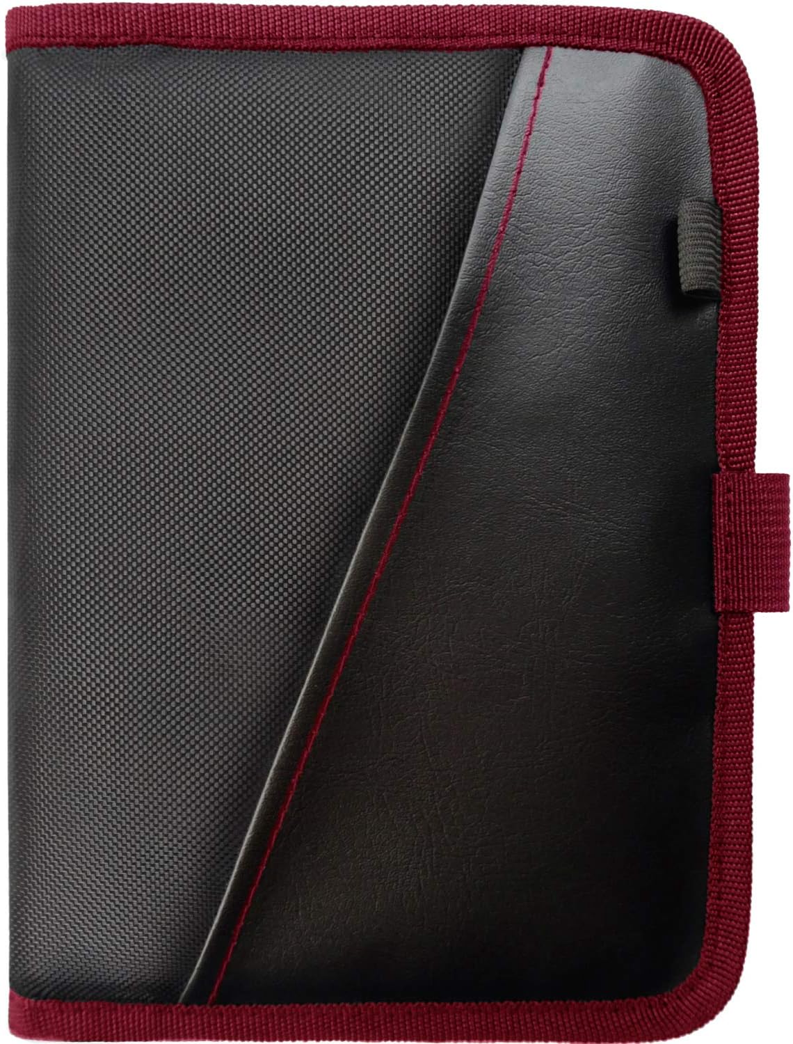 PlusXpres Glove Box Compartment Organizer - Car Document Holder - Red
