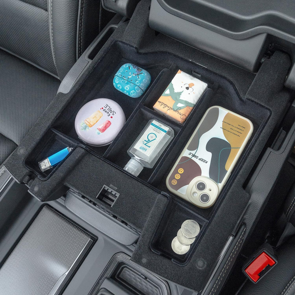 PIMCAR Center Console 0rganizer for 2019-2026 Dodge RAM 1500 2500 3500