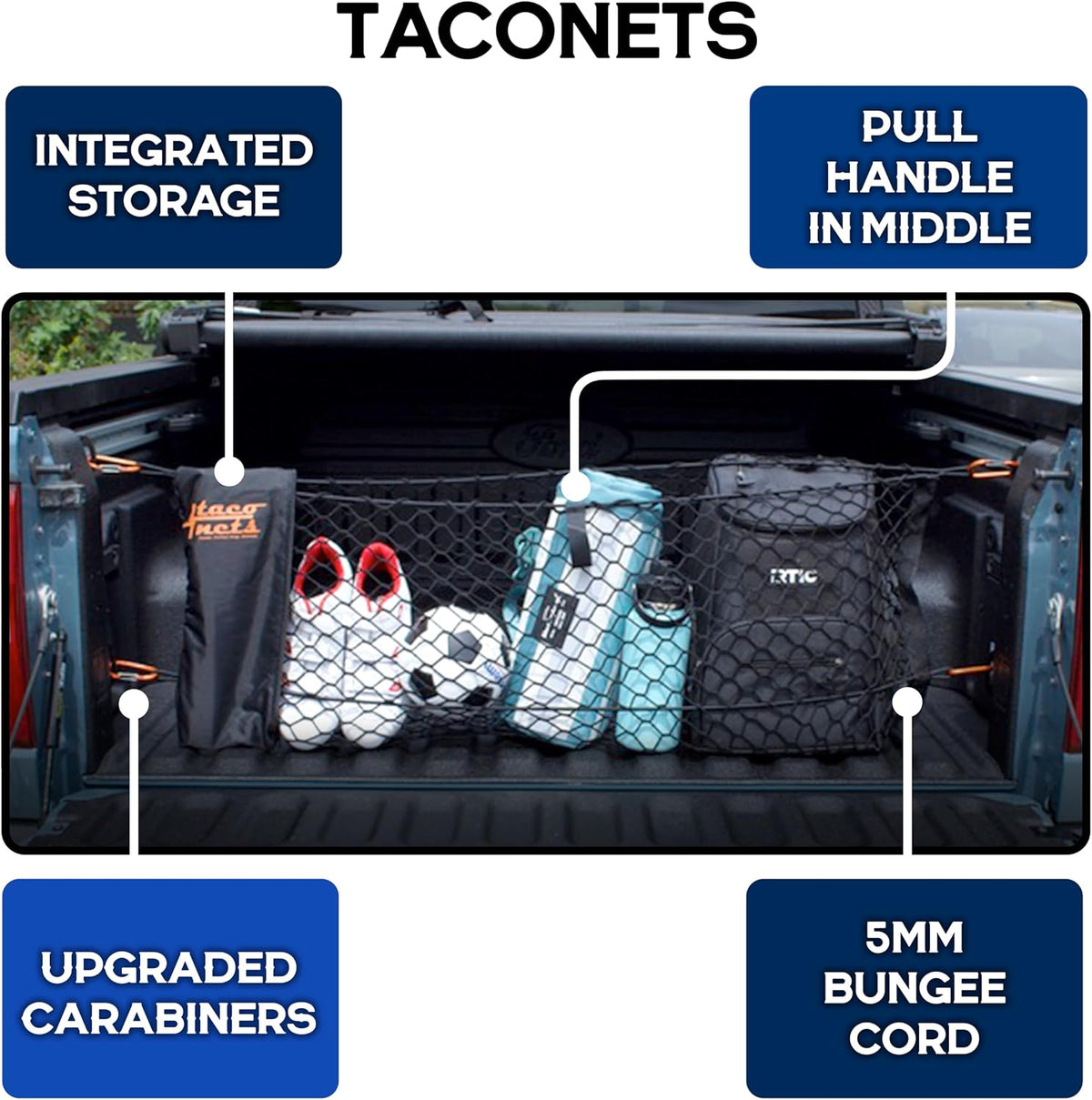 Envelope Cargo Net for Ford Maverick - Fits 2022-Current