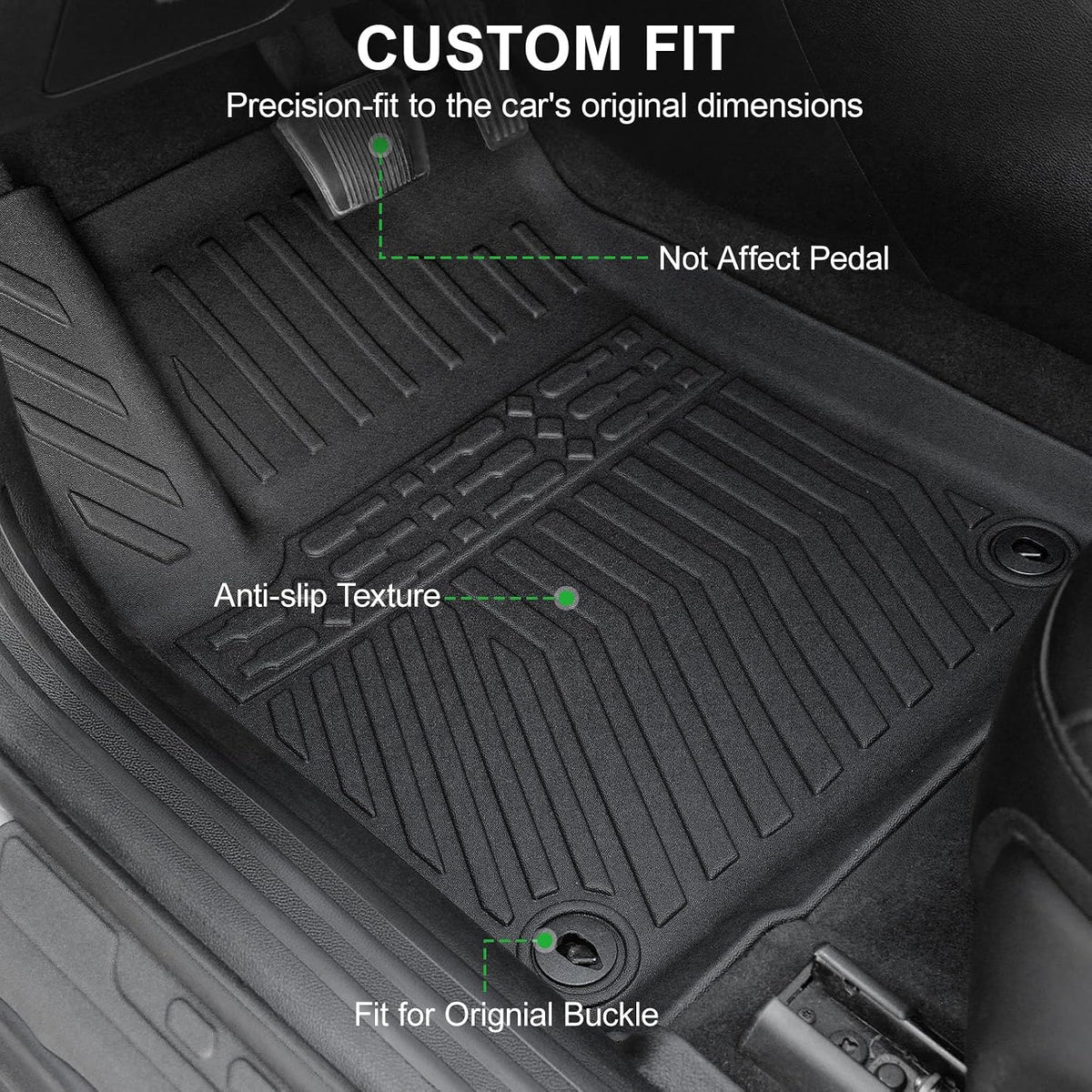 Floor Mats for Jeep Cherokee 2016-2023 (Not for Grand Cherokee)