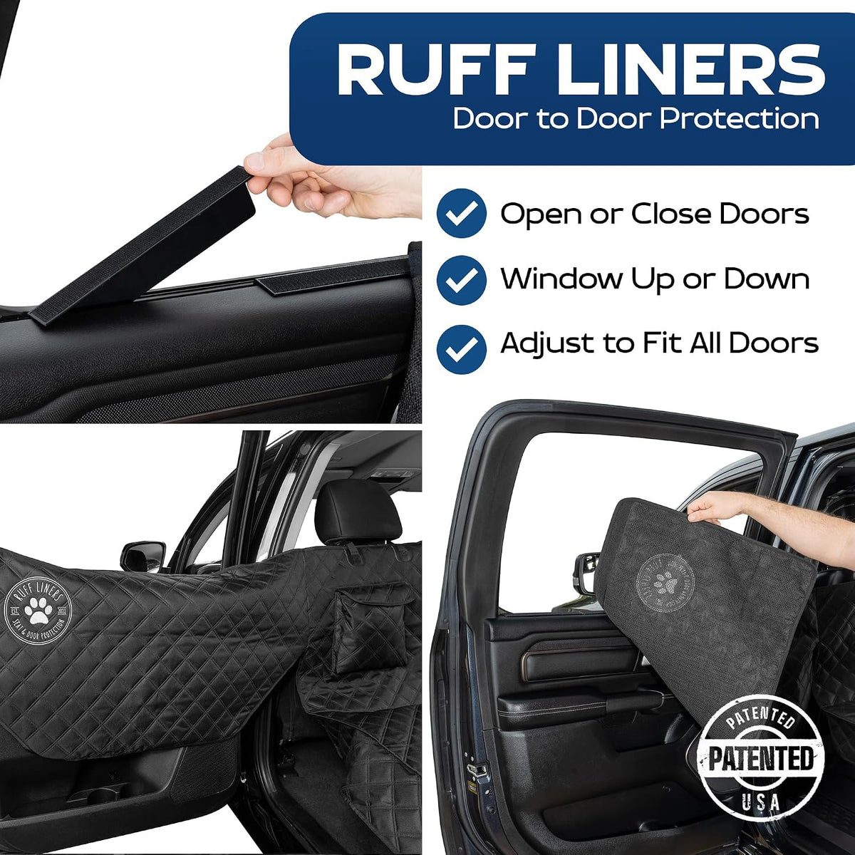 Ruff Liners Dog Hammock for Car, Waterproof - As Seen on Shark Tank