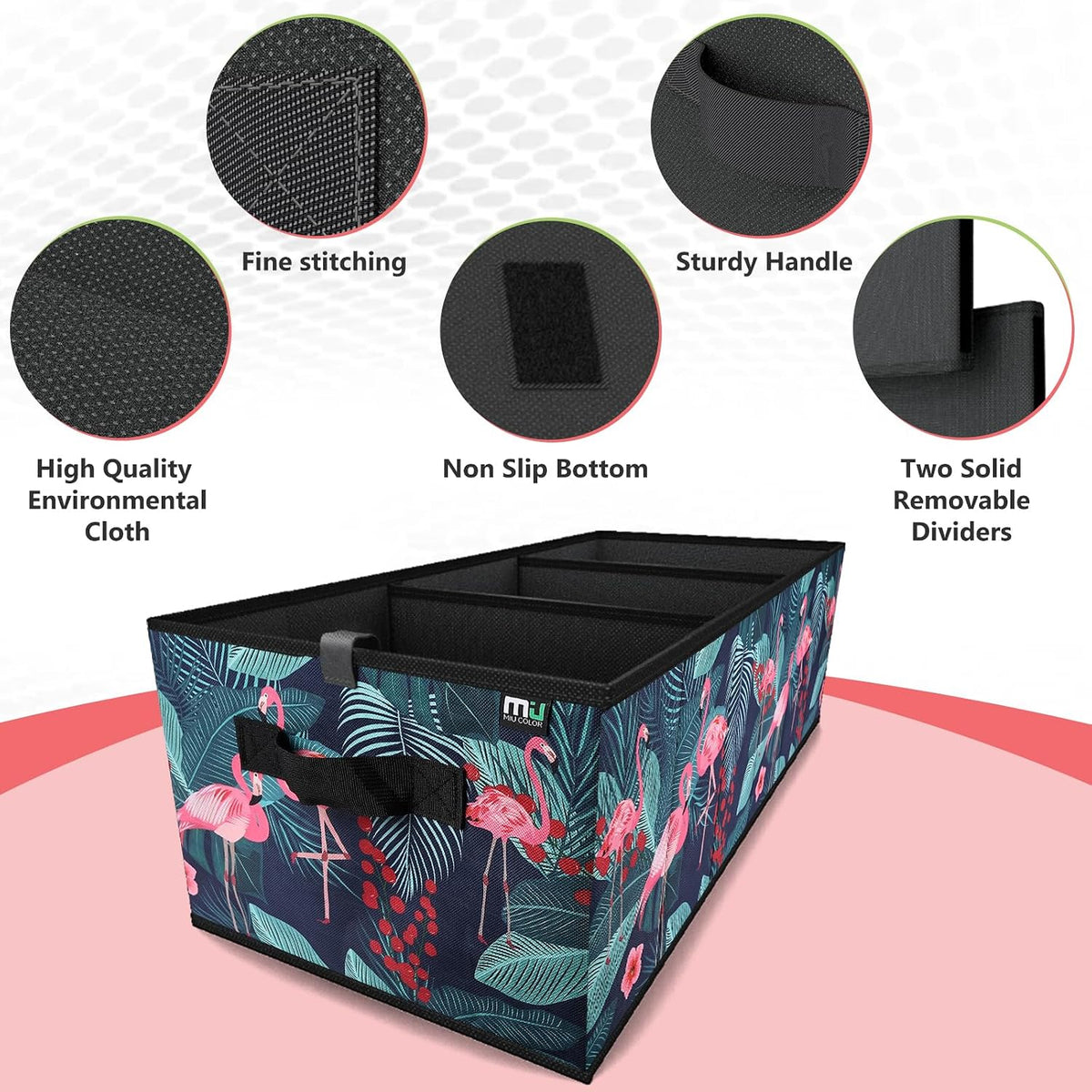MIU COLOR Trunk Organizer for Car, SUV, Sedans, Car Organizer, Collapsible