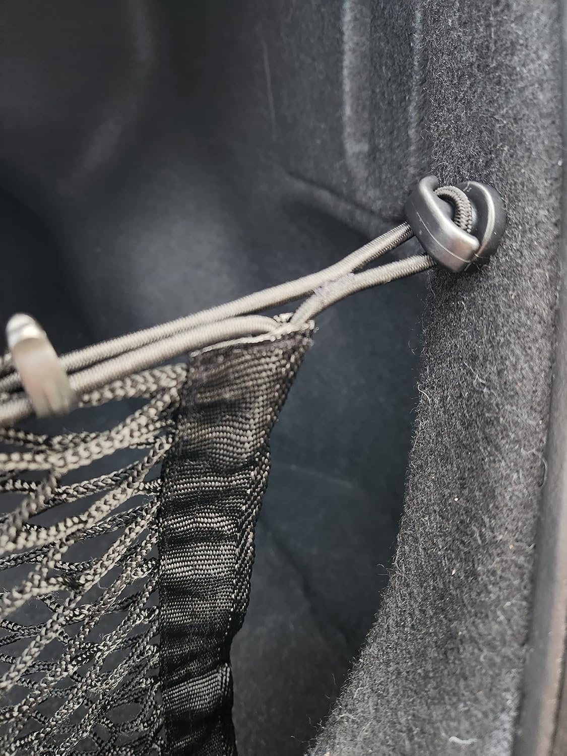 Envelope Style Elastic Trunk Mesh Cargo Net for Hyundai Elantra SE SEL Sport 2016-2026 - Premium Trunk Organizer and Storage - Luggage Net for Sedan - Best Car Organizer for Hyundai Elantra (AD)