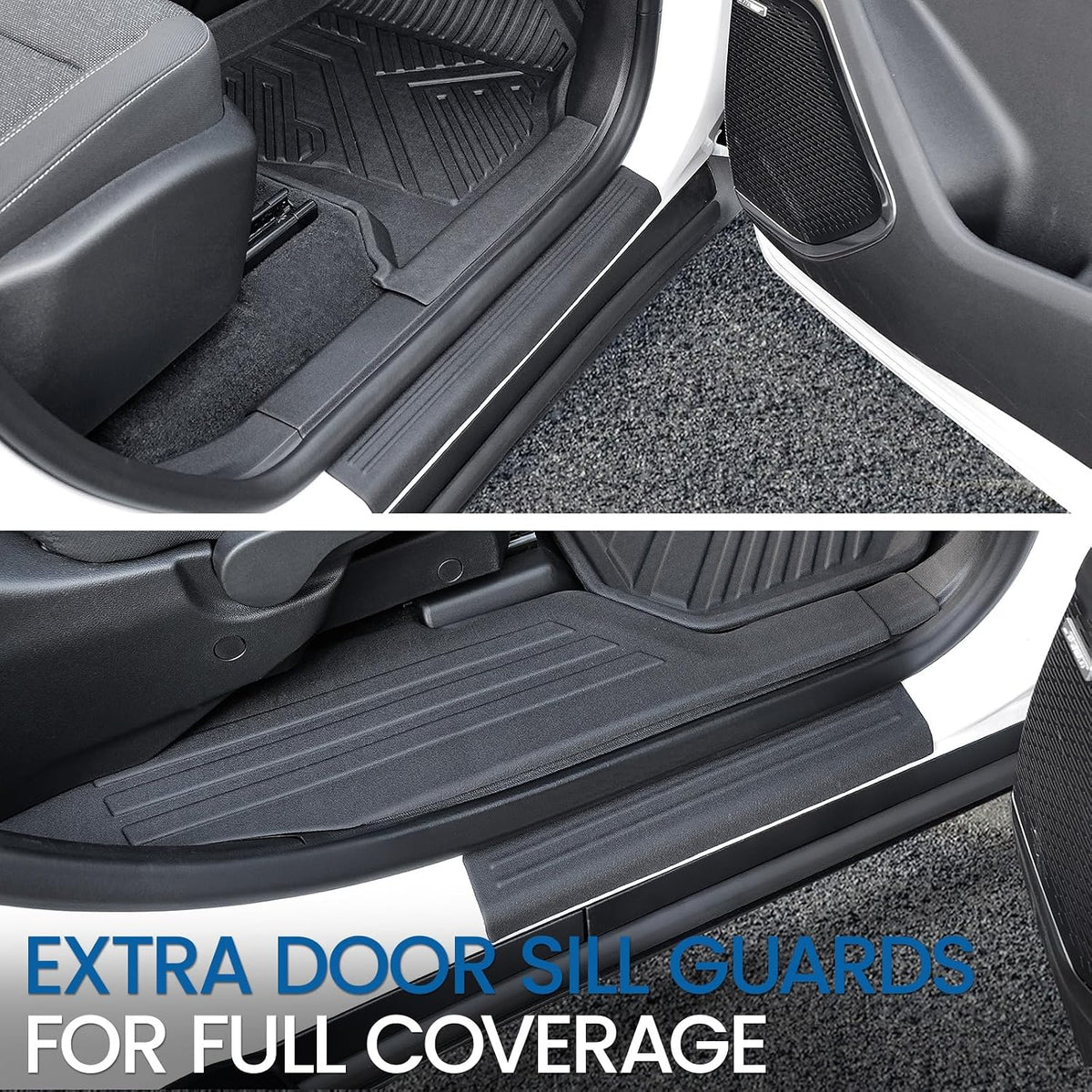 Floor Mats for Chevy Traverse & GMC Acadia 2024-2027 7 Seats
