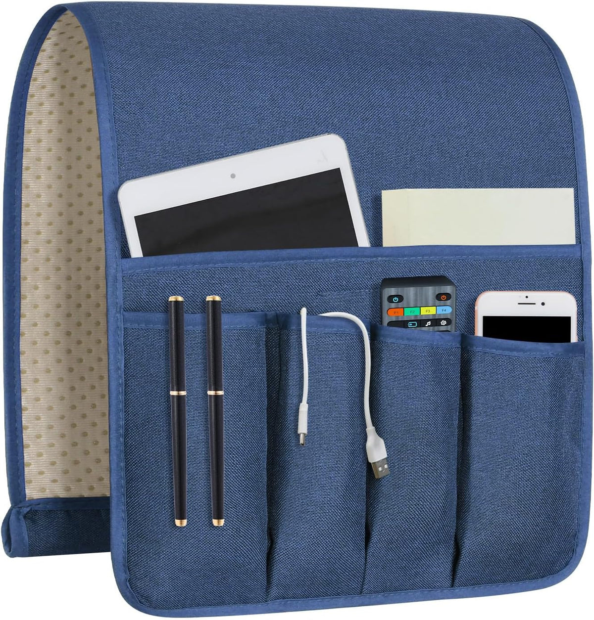 Remote Control Holders for Armchairs, Couch Caddy, Featuring Non-Slip Bases