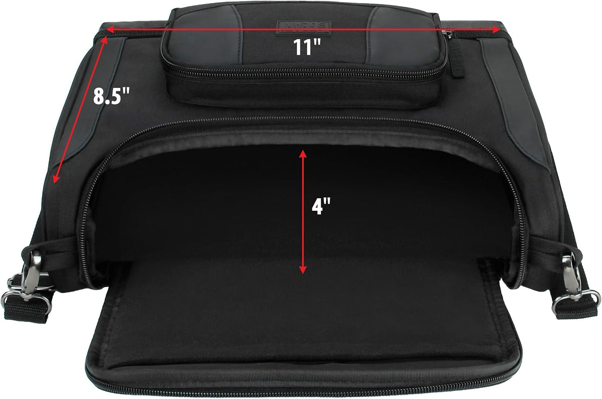 USA GEAR Car Jump Starter Case - Handheld Jump Box Carrying Case with Weather Resistant Exterior, Customizable Interior Fits NOCO Boost GB70, Boost GB150, X GBX45, WOLFBOX 4000a & More Car Starters