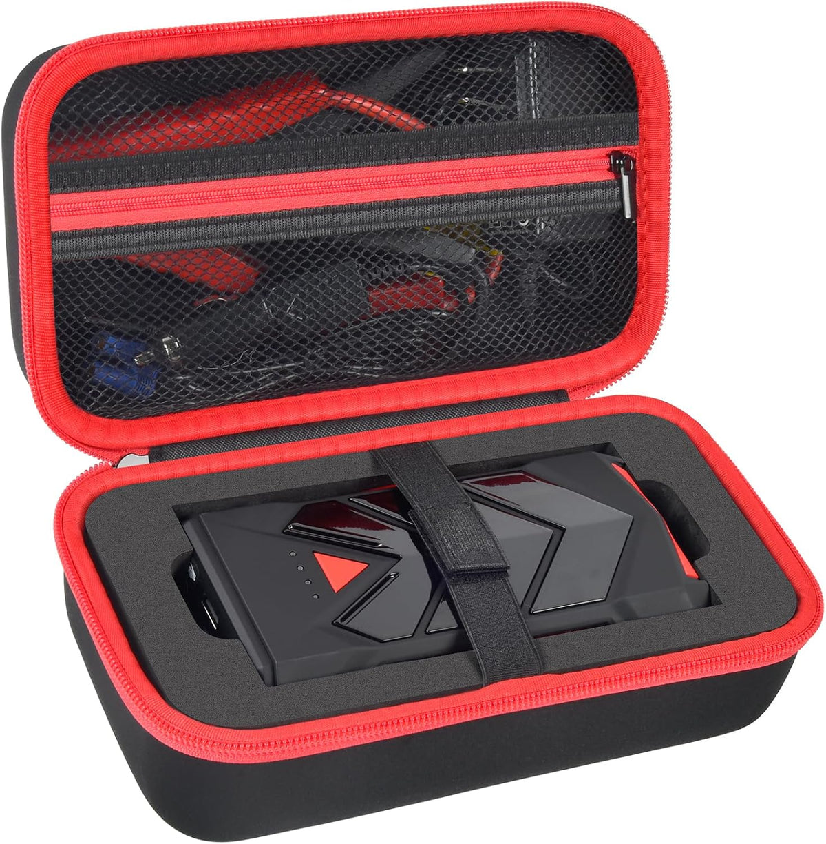 PAIYULE Case for NEXPOW T11F, Case with Detachable Foam for NEXPOW Q10S for AstroAI S8 for BIUBLE for BUTURE Car Jump Starter, Portable Holder for Jump Start Battery Power Pack(Box ONLY)