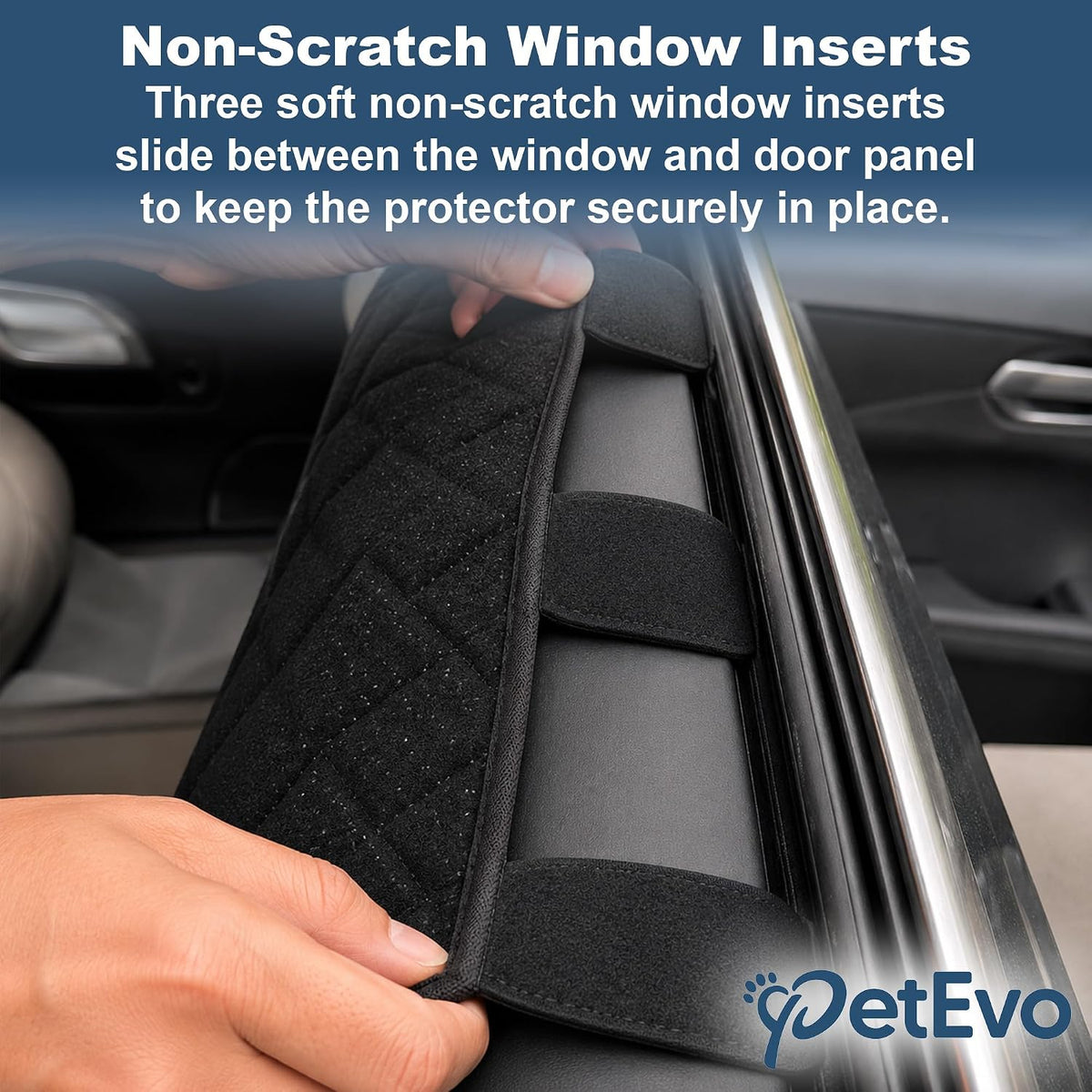 2026 Version-2X Extra Durable Premium Interior Car Door Protector from Dog Scratches - Pet Car Window Protector Door Covers - Waterproof Anti-Scratch, Scratch Resistant, Size 27.5" x 23.5"