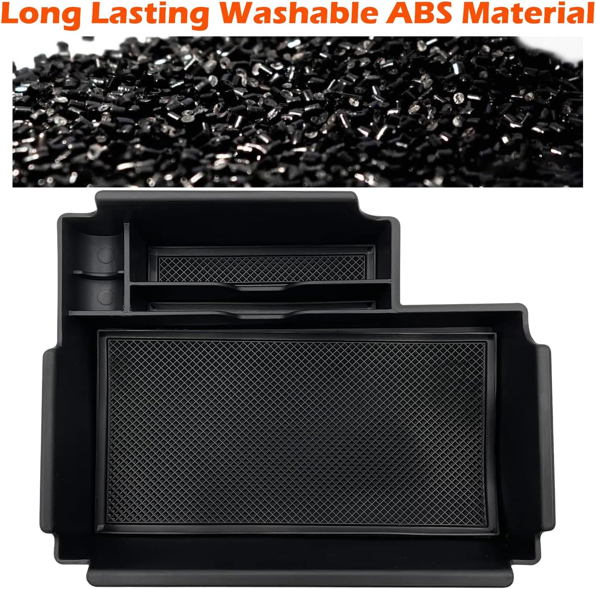 Compatible with Ford Explorer Accessories 2020 2021 2022 2023 2024 2025 2026 Center Console Tray Organizer, Armrest Secondary Storage Box