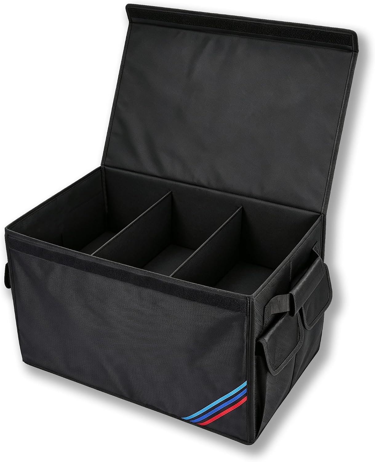Non-slip Car Organizer, Multi-Use Collapsible Car Storage Box, Portable Auto Cargo Storage Bin for Car SUV Truck, Waterproof Outdoor Camping Picnic Storage Container,