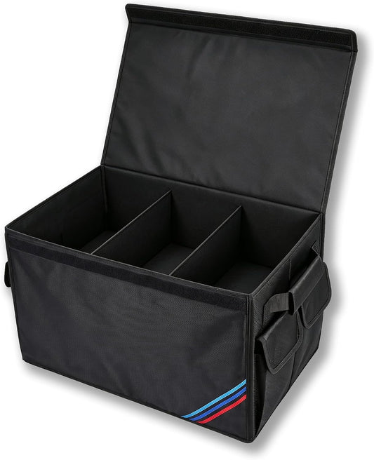 Non-slip Car Organizer, Multi-Use Collapsible Car Storage Box, Portable Auto Cargo Storage Bin for Car SUV Truck, Waterproof Outdoor Camping Picnic Storage Container,