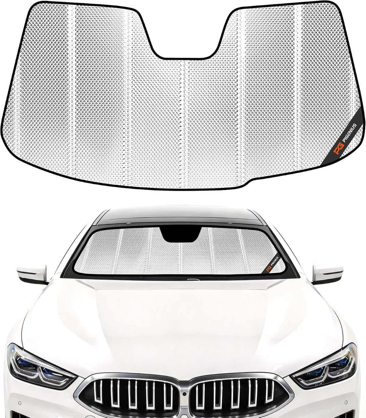 Pigenius Windshield Sun Shade for BMW 8 Series Gran Coupe 2020-2025