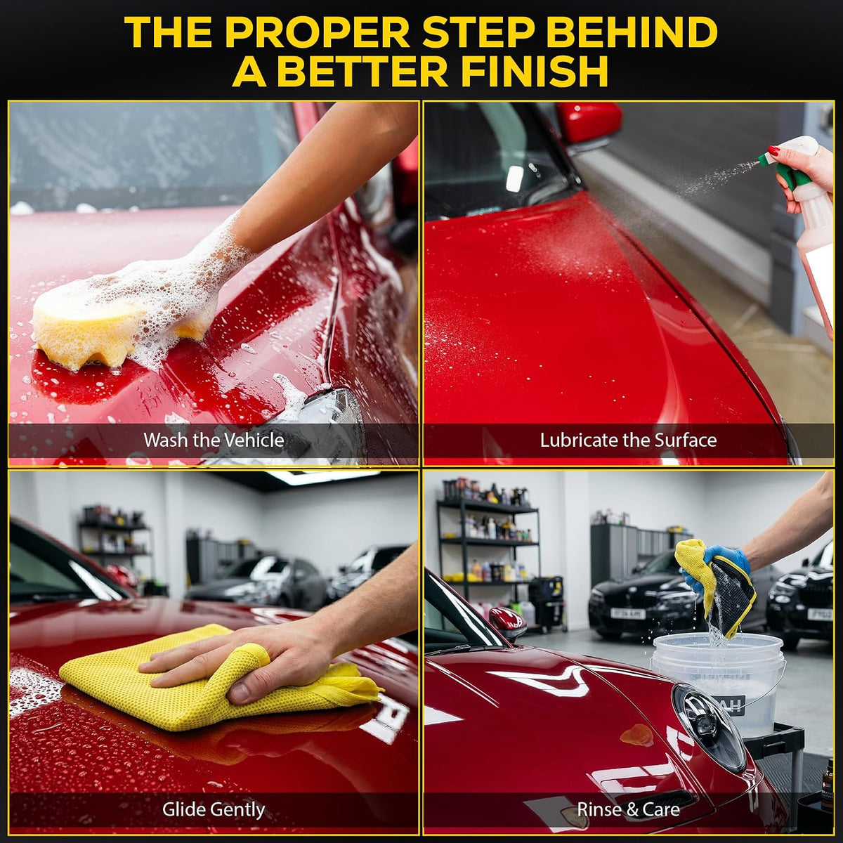 Premium Microfiber Clay Towel for Car Detailing 12 x 12 in