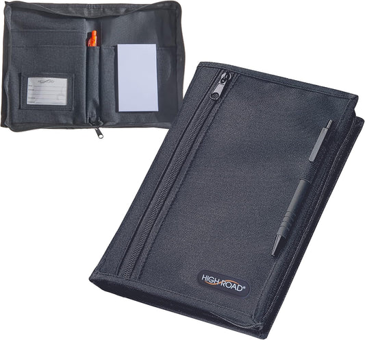 High Road Car Glove Box Organizer, Registration and Insurance Document Holder and Car Manual Holder with Flexible Secure Zippered Case and Note Pad