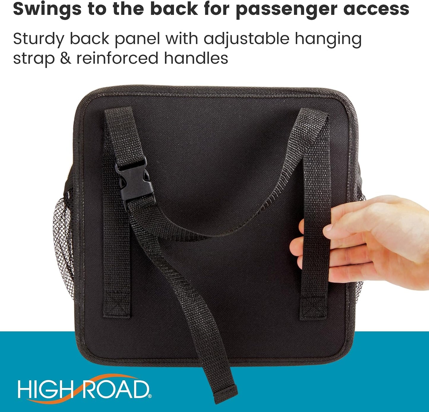 High Road DriverStash Front Seat Car Organizer with Insulated Cup Holder