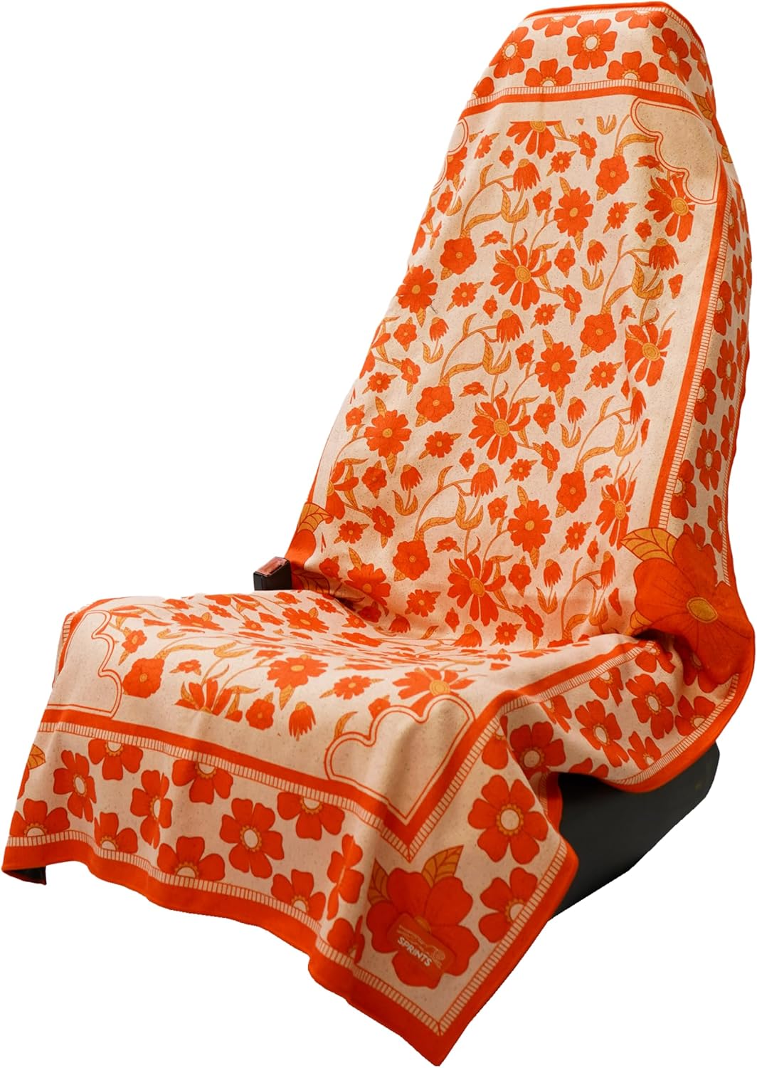 Sprints Athletic Running Towel, Full-Sized, Car Seat Cover - Performance Microfiber (Chess Not Checkers)