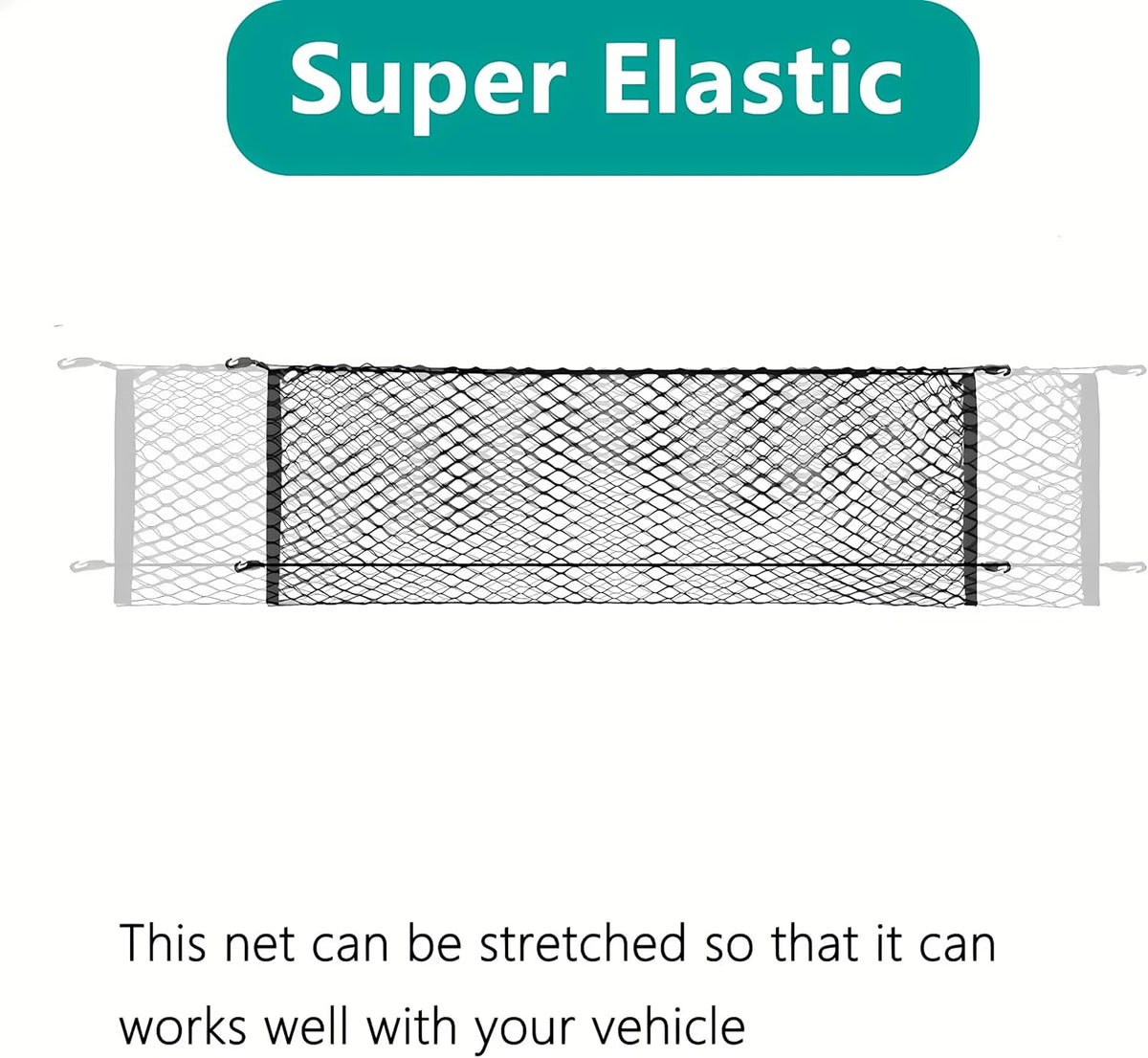 Trunk Cargo Net Compatible with 2016 to 2022 2023 2024 2025 2026 Honda Pilot