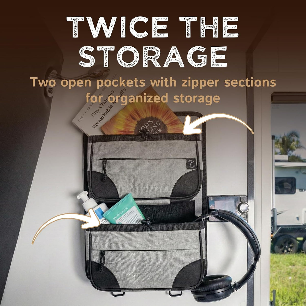 Living in a Bubble Wall Storage Organizer
