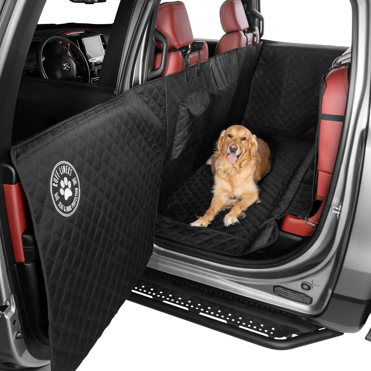 Ruff Liners XL Dog Hammock for Truck, Fold-Up Seats - As Seen on Shark Tank