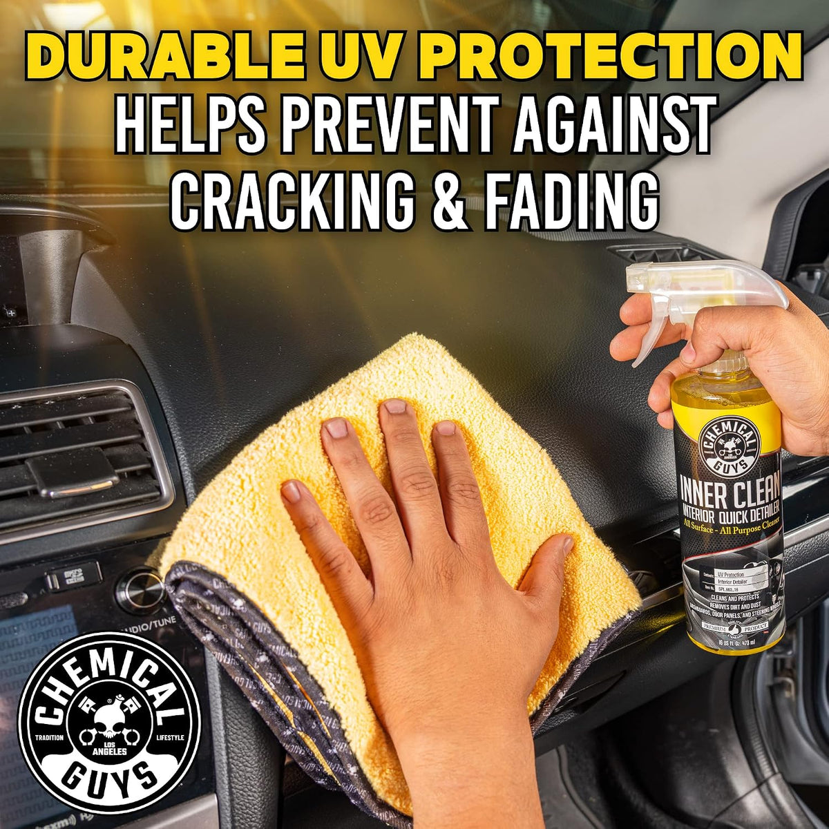 Chemical Guys, InnerClean Interior Quick Detailer & Protectant Spray, 16 oz