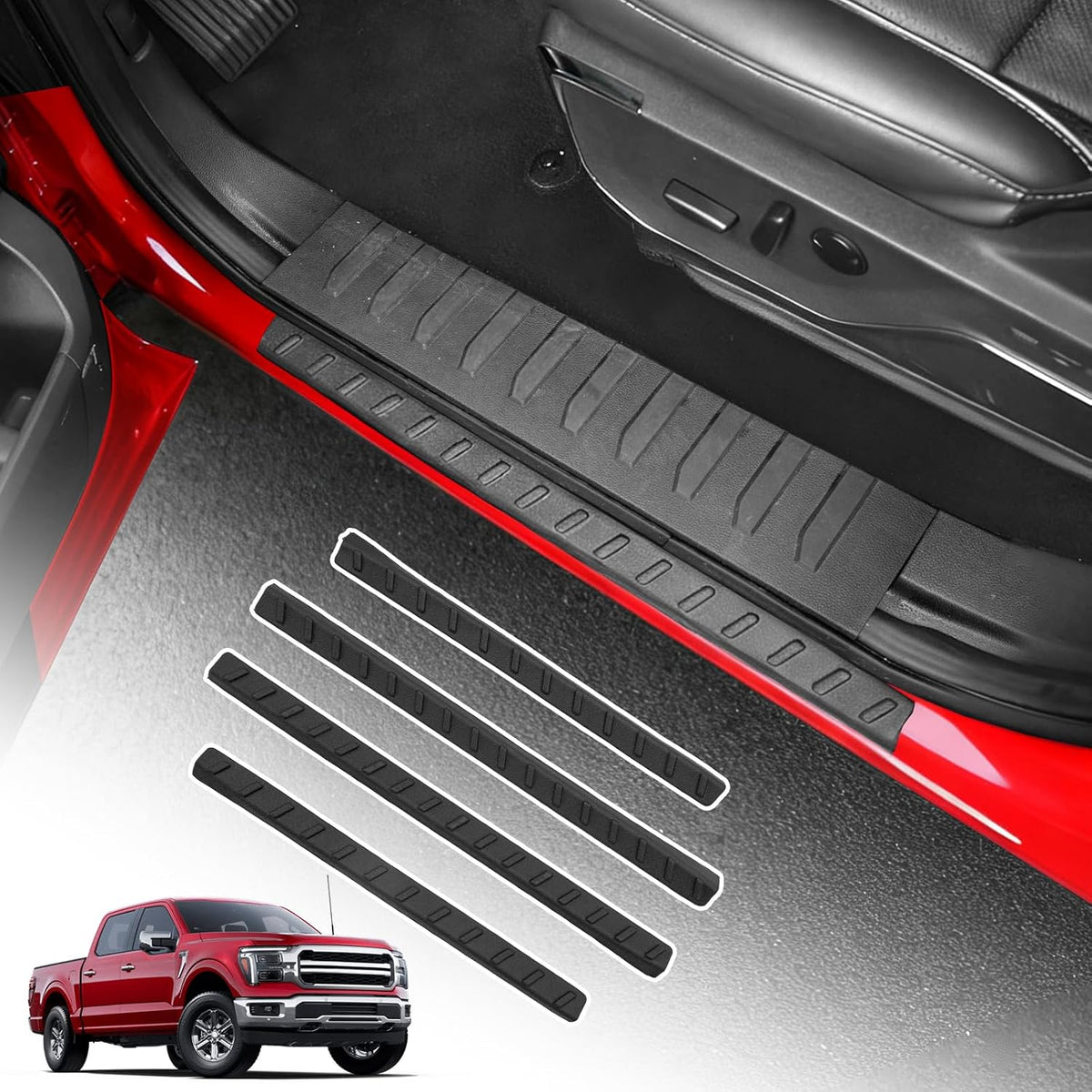 Door Sill Protector for 2023-2025 2026 Honda Pilot & Ridgeline