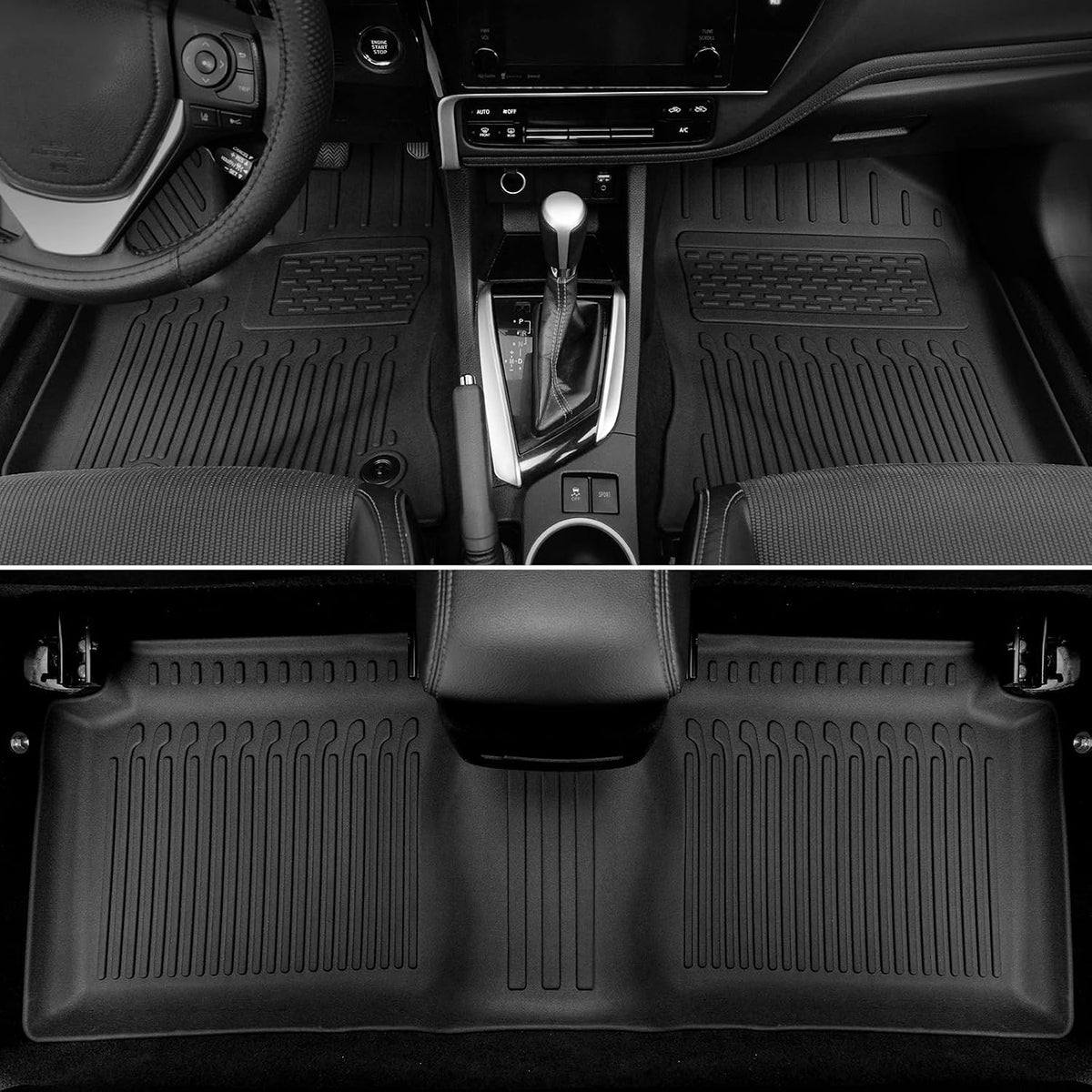 Floor Mats for 2014-2019 Toyota Corolla Sedan Accessories