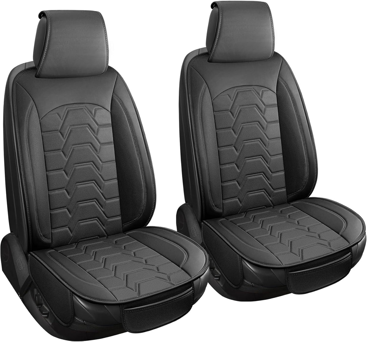 Leather Car Seat Covers Front Automotive Seat Protectors