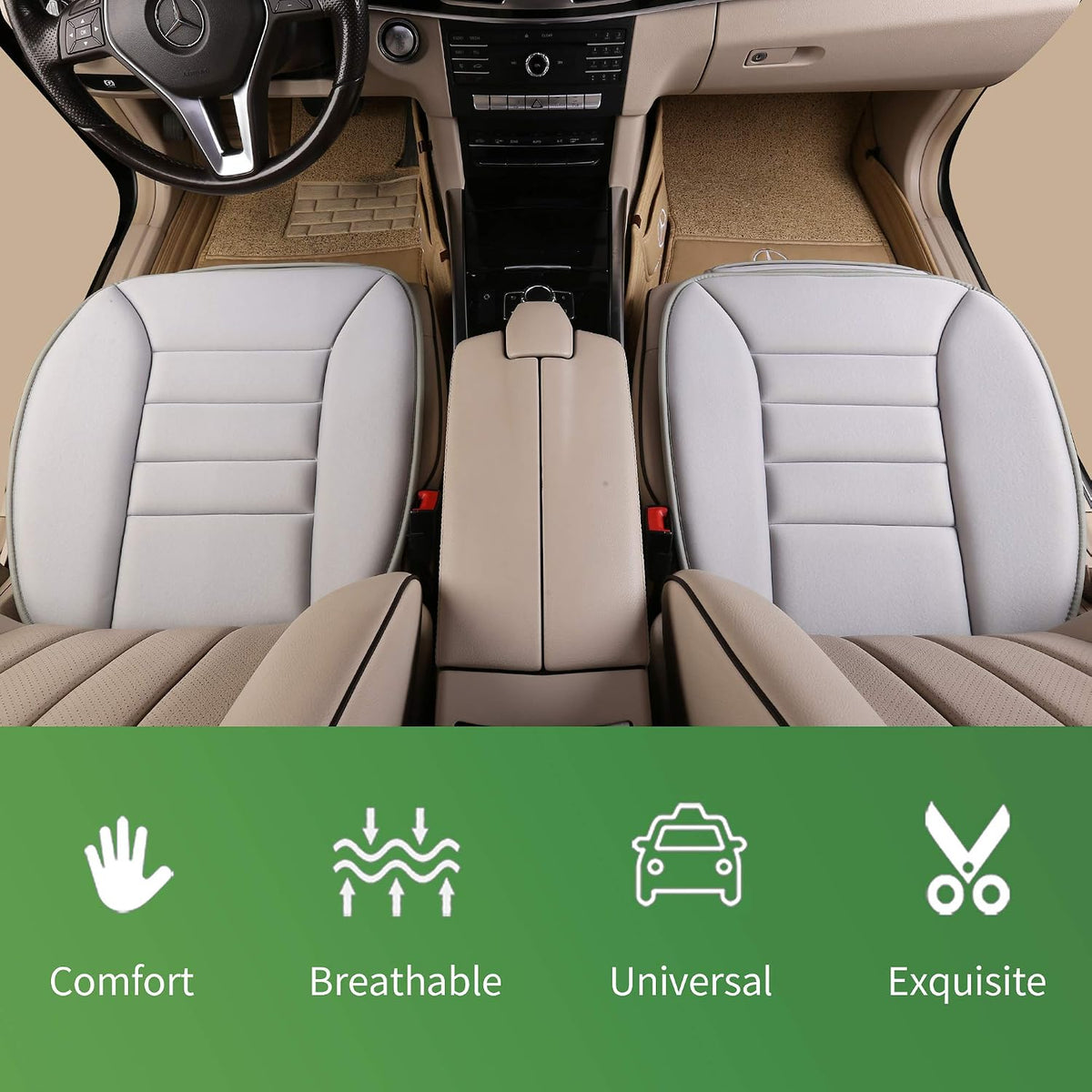 Lofty Aim Car Seat Cushion for Driving, Memory Foam Driver Seat Cushion