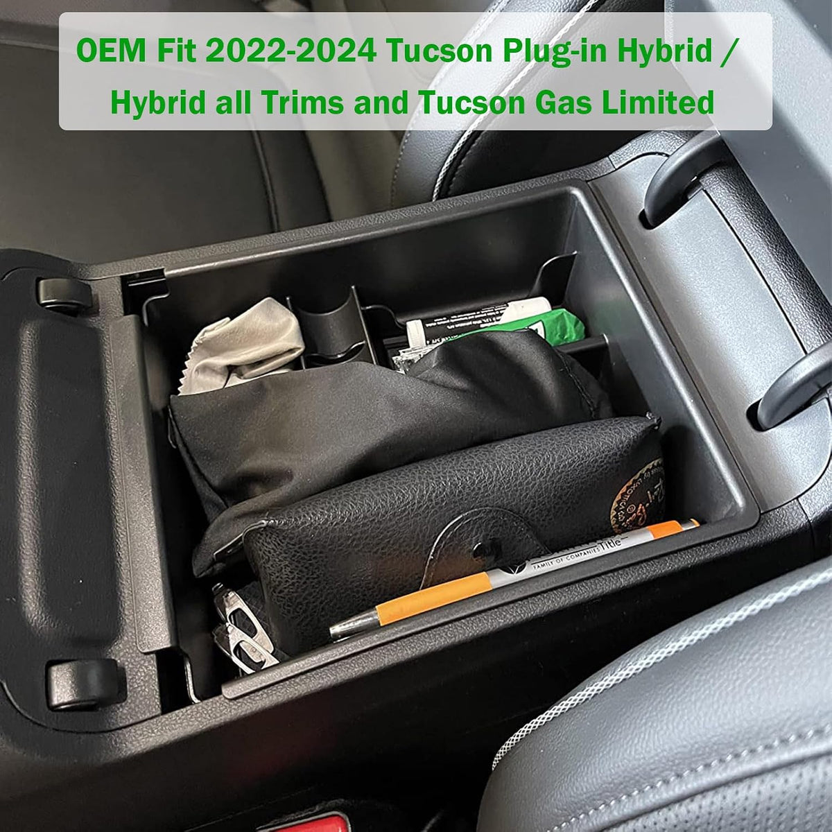 Center Console Organizer For Hyundai 2022-2024 Tucson
