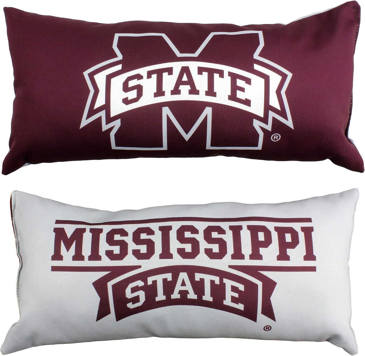 College Covers Everything Comfy Georgia Bulldogs 2 Sided Bolster Small Travel Pillow Decorative Pillow 16 x 6