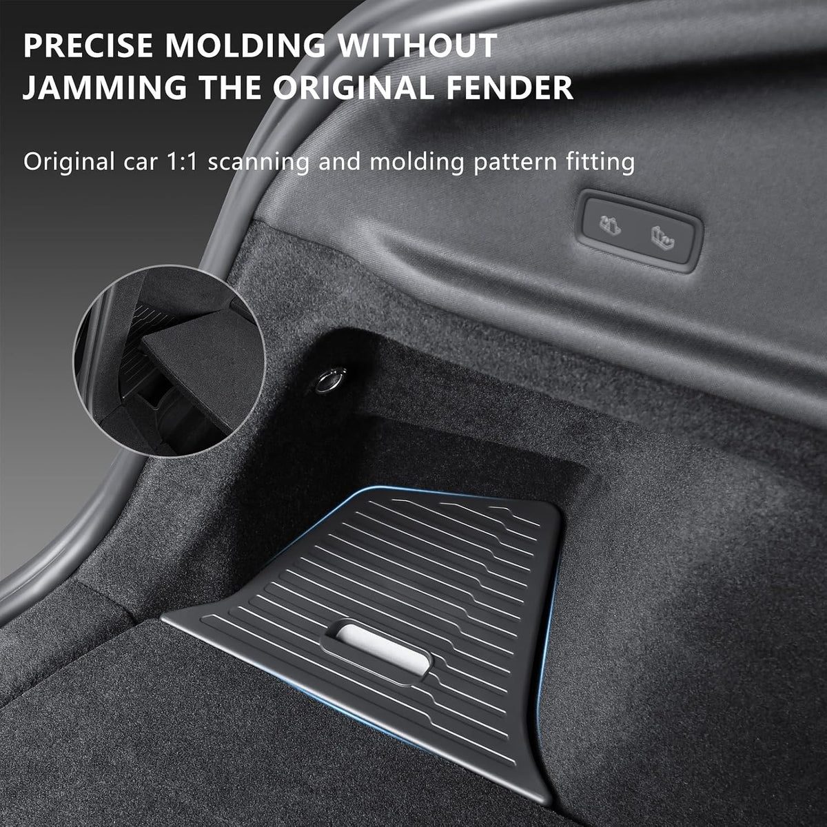 Rear Trunk Storage Bins for 2025-2026 Tesla Model Y Juniper