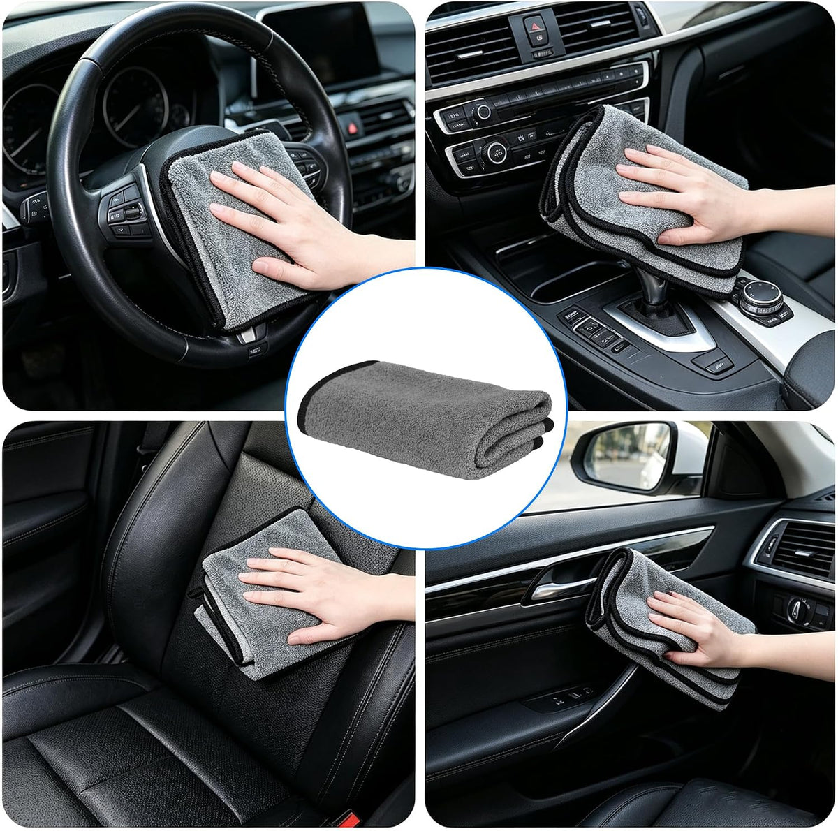 AntDesign Car Cleaning Kit Interior - 10 Item Kit