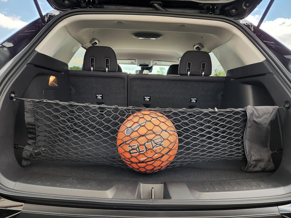 Envelope Style Trunk Mesh Cargo Net for Chevrolet Trailblazer L LS LT ACTIV RS 2021-2026 - Premium Trunk Organizer and Storage - Luggage Net for Crossover - Car Organizer for Buick Encore GX