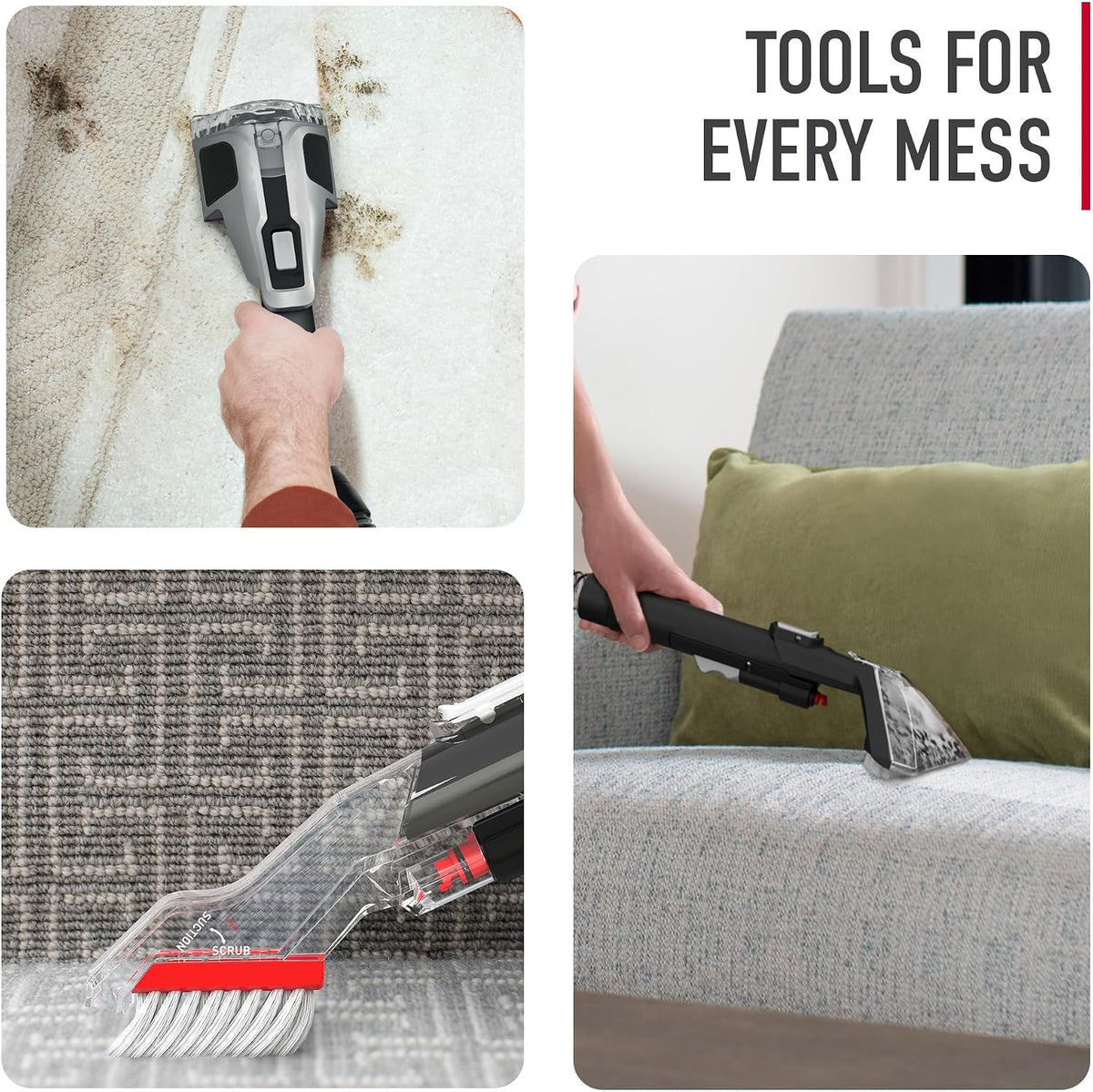 Hoover CleanSlate XL Deep Cleaning Carpet + Upholstery Spot Cleaner Machine