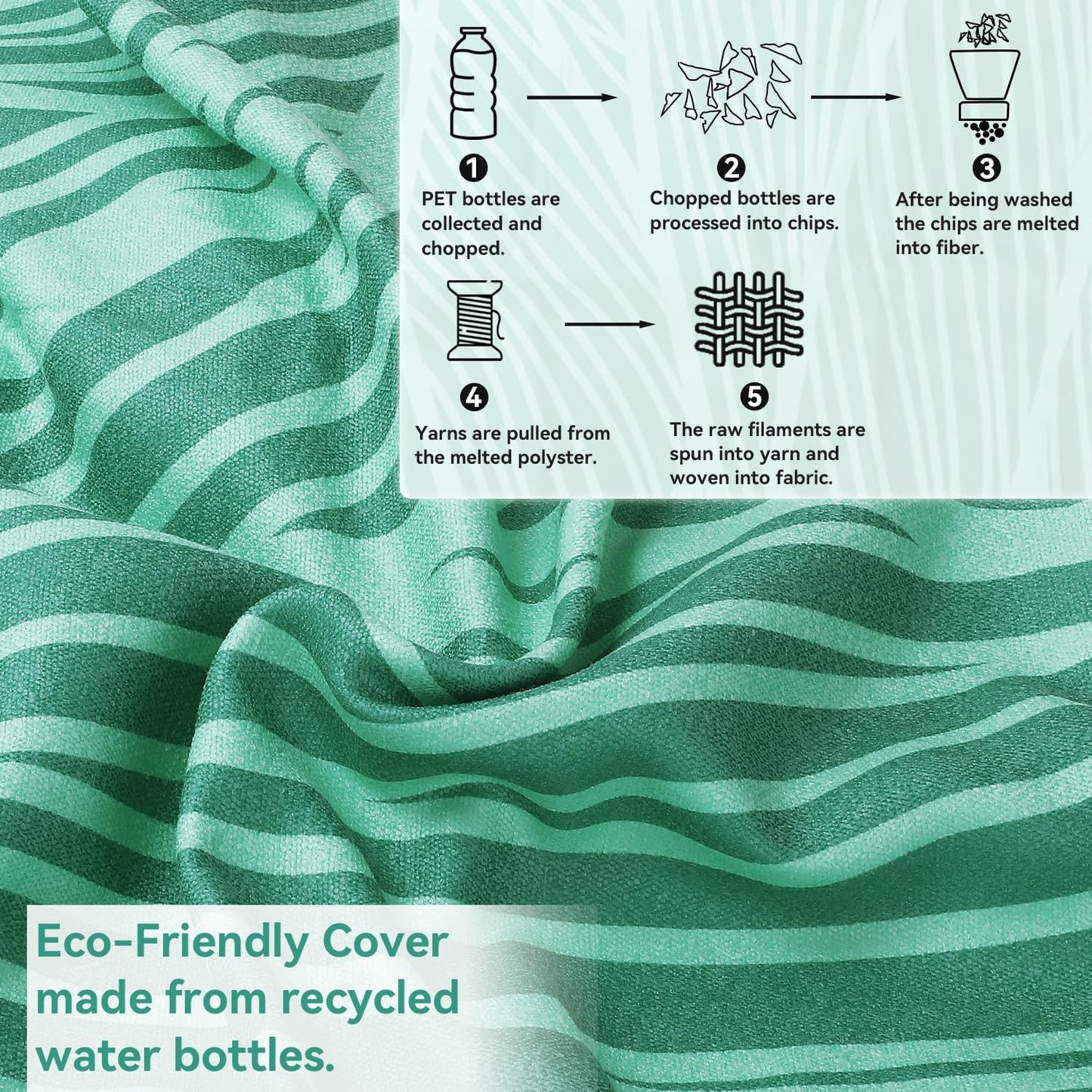 Booty Barrier 3.0 - Highly Water-Resistant Washable Car Seat Cover for Post-Workout and Kids - Soft, Absorbent, Eco-Friendly Fabric Made from Recycled Water Bottles