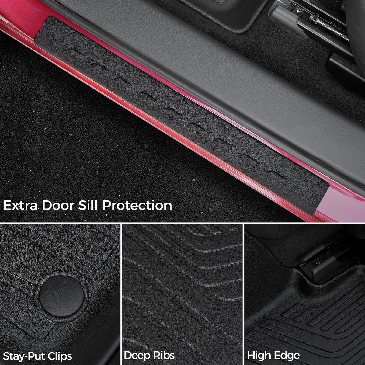 Floor Mats for 2020-2026 Mazda CX-30 Accessories