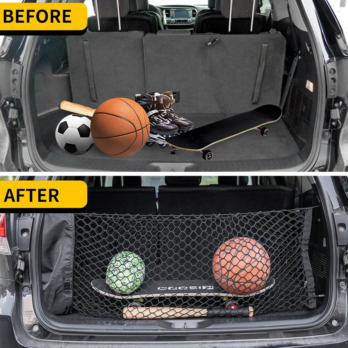 Cargo Net for 2023-2026 Honda Pilot Accessories (3.28'×1.05')