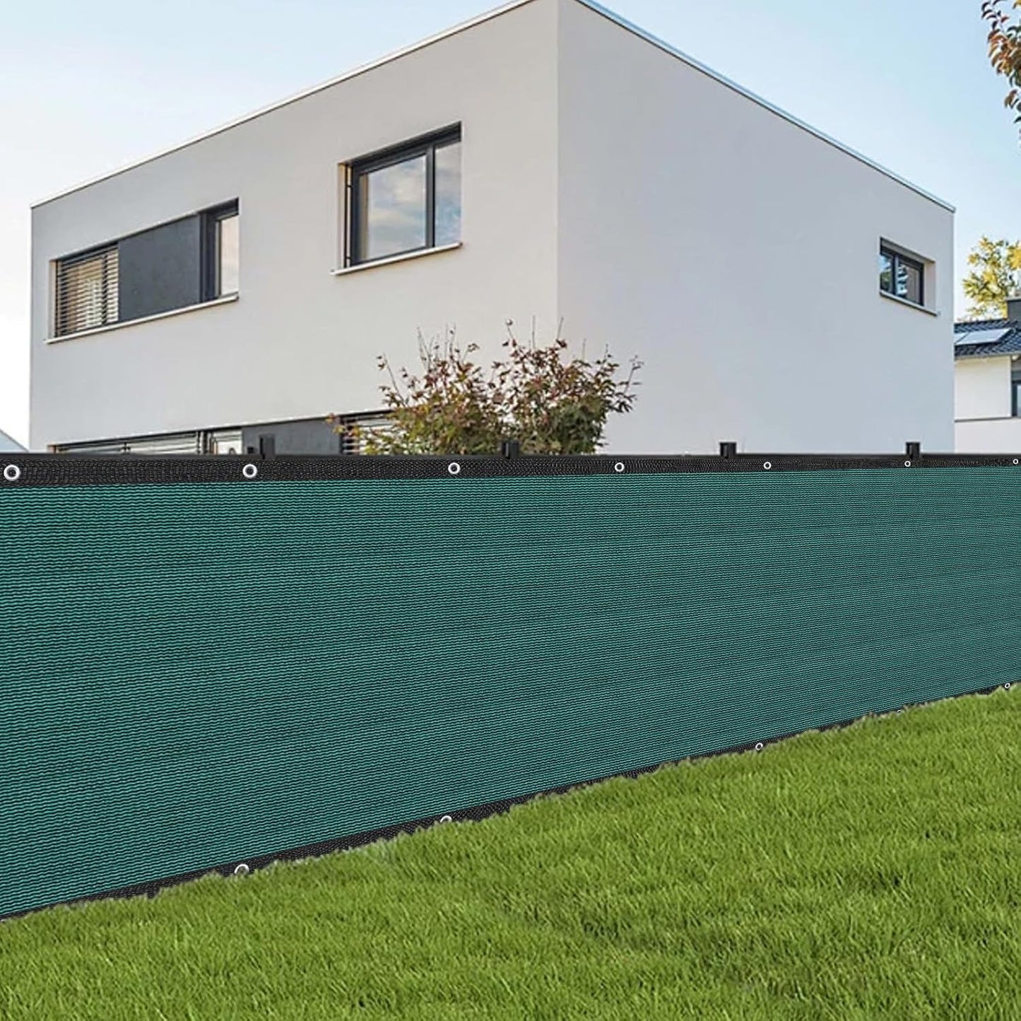 80% Shade Cloth-Durable UV Blocking Mesh Tarp for Garden,Patio,Greenhouse & Chicken Coop-Sun Shade Cover with Grommets for Plants,Dog Kennel,Outdoor Use[Green 3×10FT]