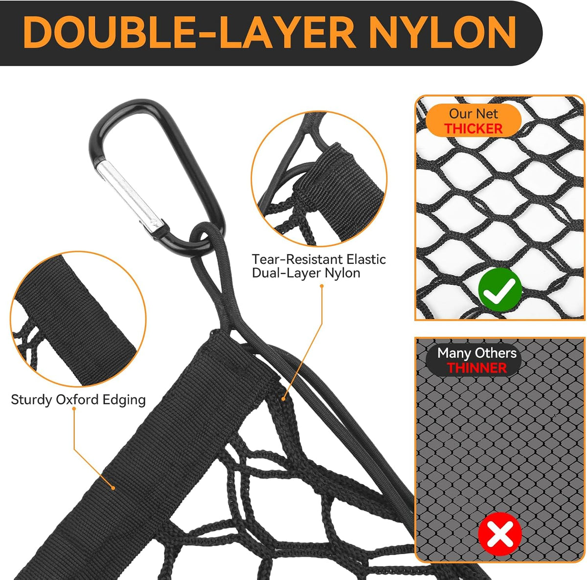Cargo Net for 2015-2026 Chevy Tahoe, GMC Yukon, Yukon XL, Cadillac Escalade