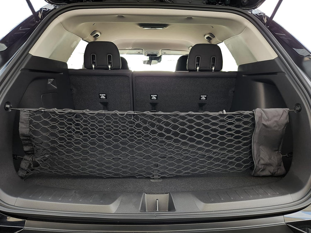 Envelope Style Trunk Mesh Cargo Net for Chevrolet Trailblazer L LS LT ACTIV RS 2021-2026 - Premium Trunk Organizer and Storage - Luggage Net for Crossover - Car Organizer for Buick Encore GX