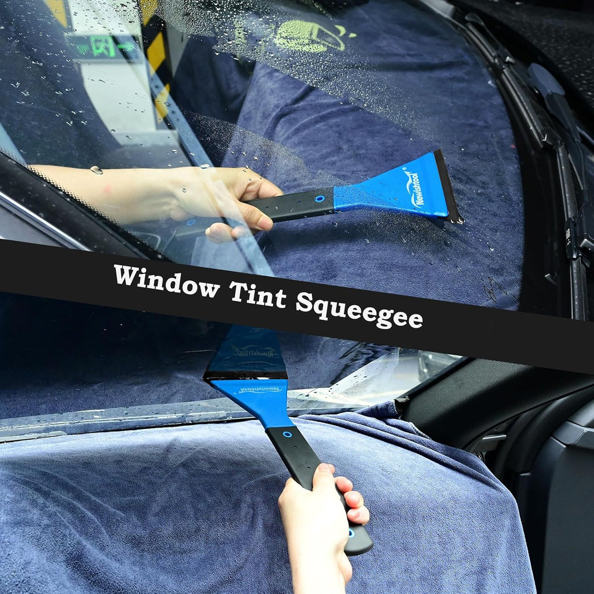 NEWISHTOOL 3IN1 Window Tint Tools Kit Professional Window Tint Squeegee