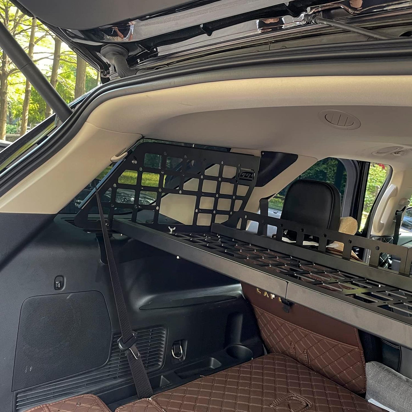 for Ford Explorer 2020-2024 Car Trunk Rack Shelf Luggage Storage Panel Organizer Car Accessories