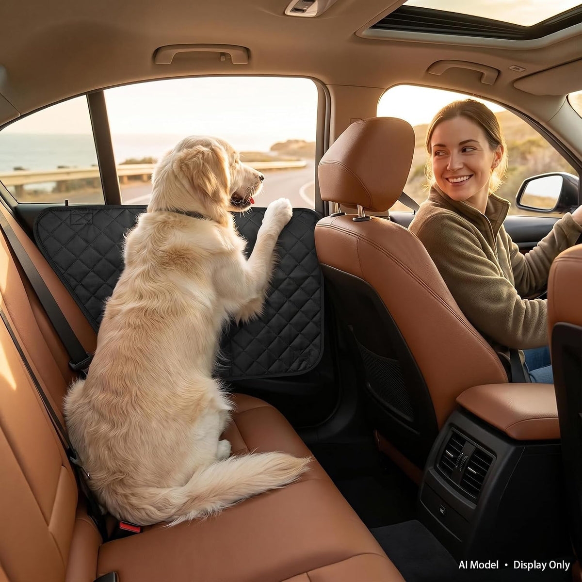 2 Pack Dog Car Door Protector, Scratch Guard for Cars & Compact SUVs